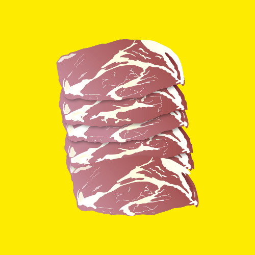 Nitrate free organic smoked collar bacon