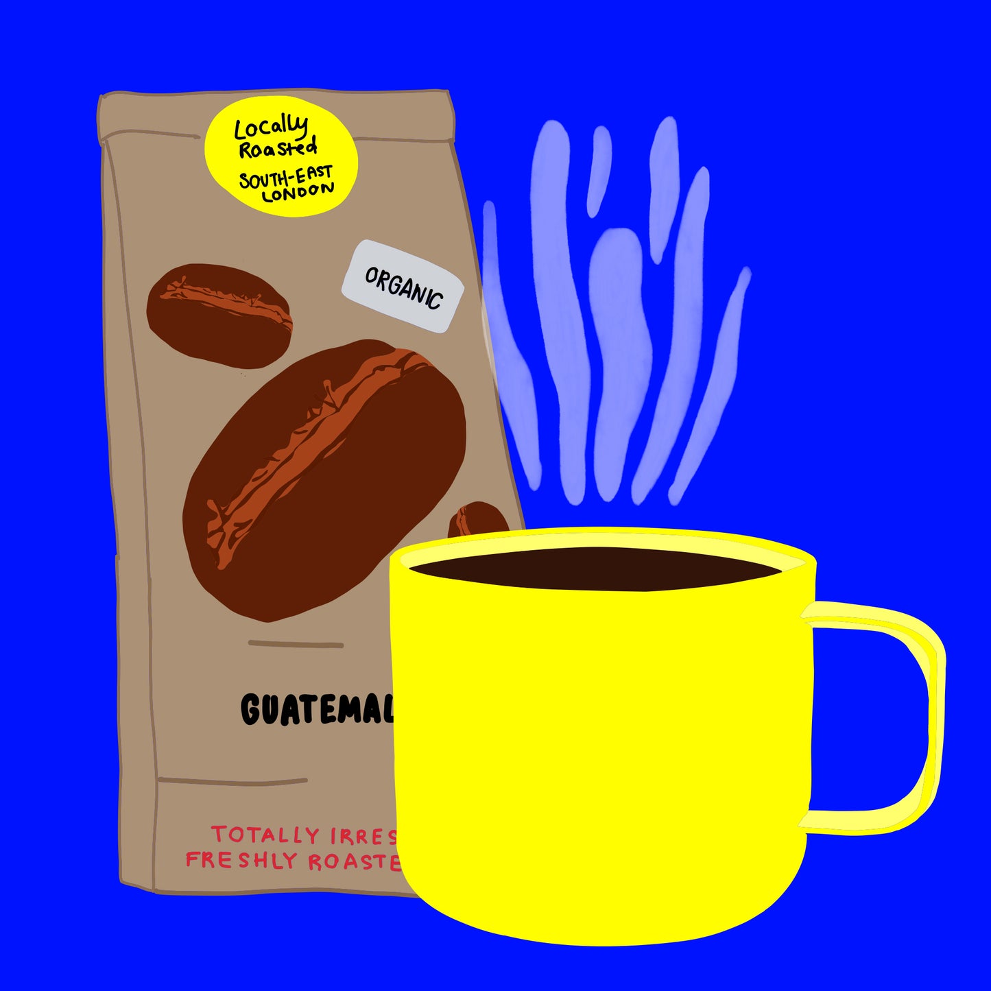 Organic Guatemalan ground coffee