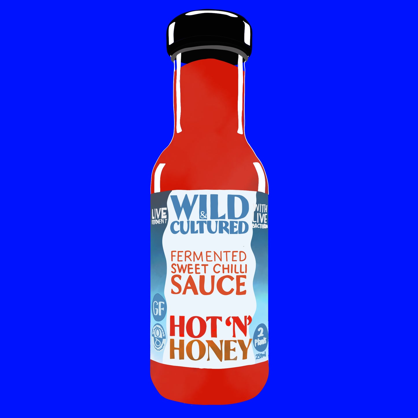 Organic fermented sweet chili sauce