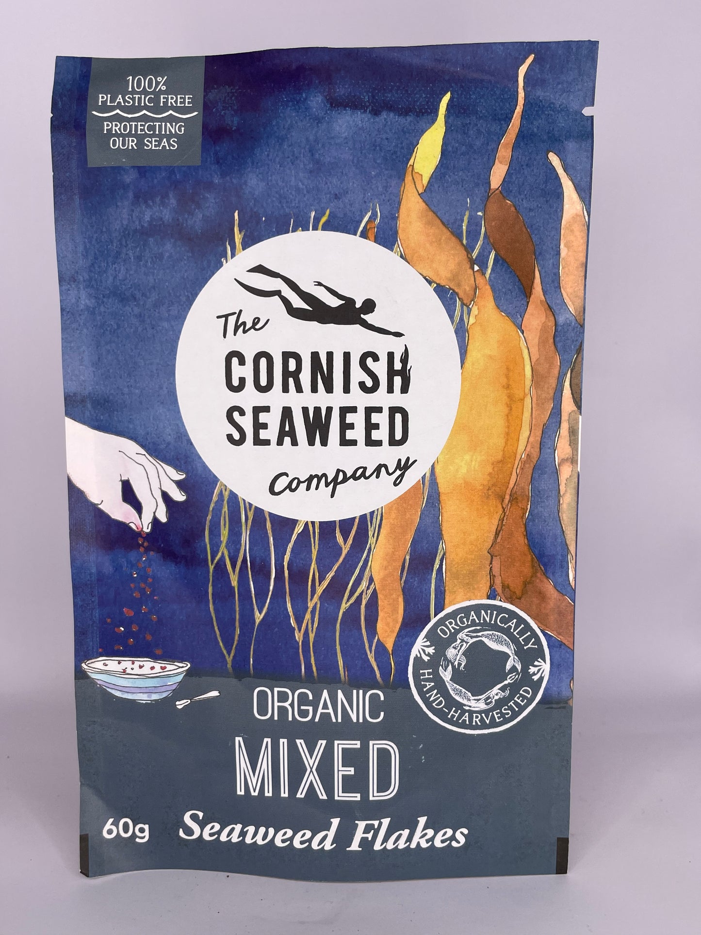 Organic mixed seaweed flakes