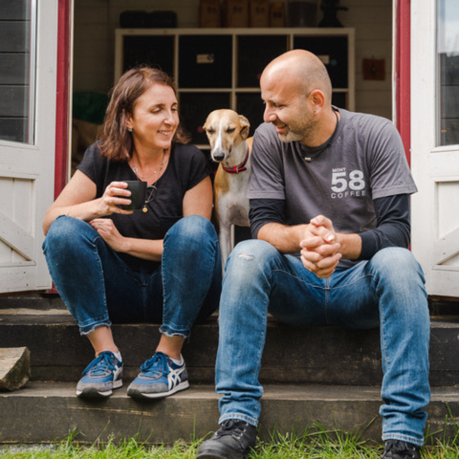 Organic Guatemalan coffee beans