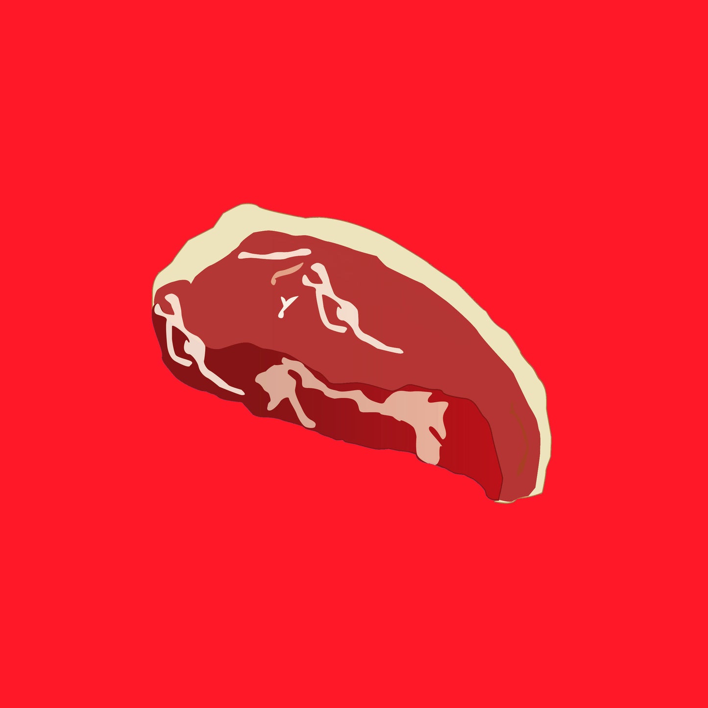 Pasture fed organic sirloin steak