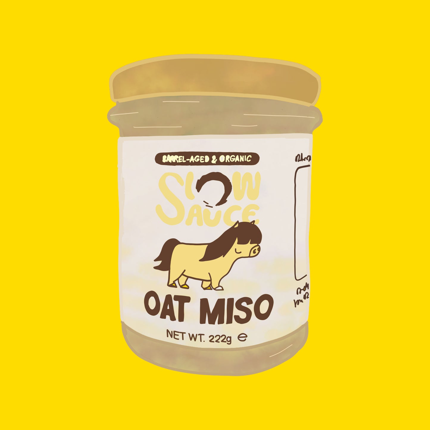 Organic oat miso