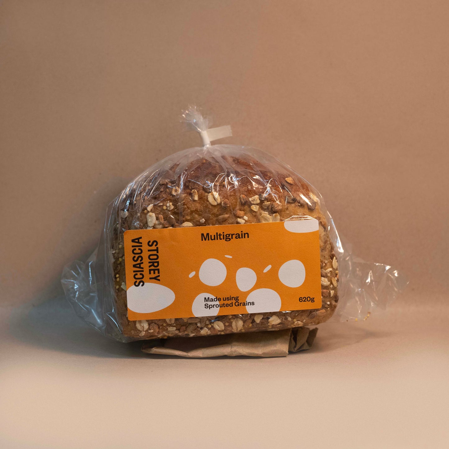 Organic multigrain tin loaf