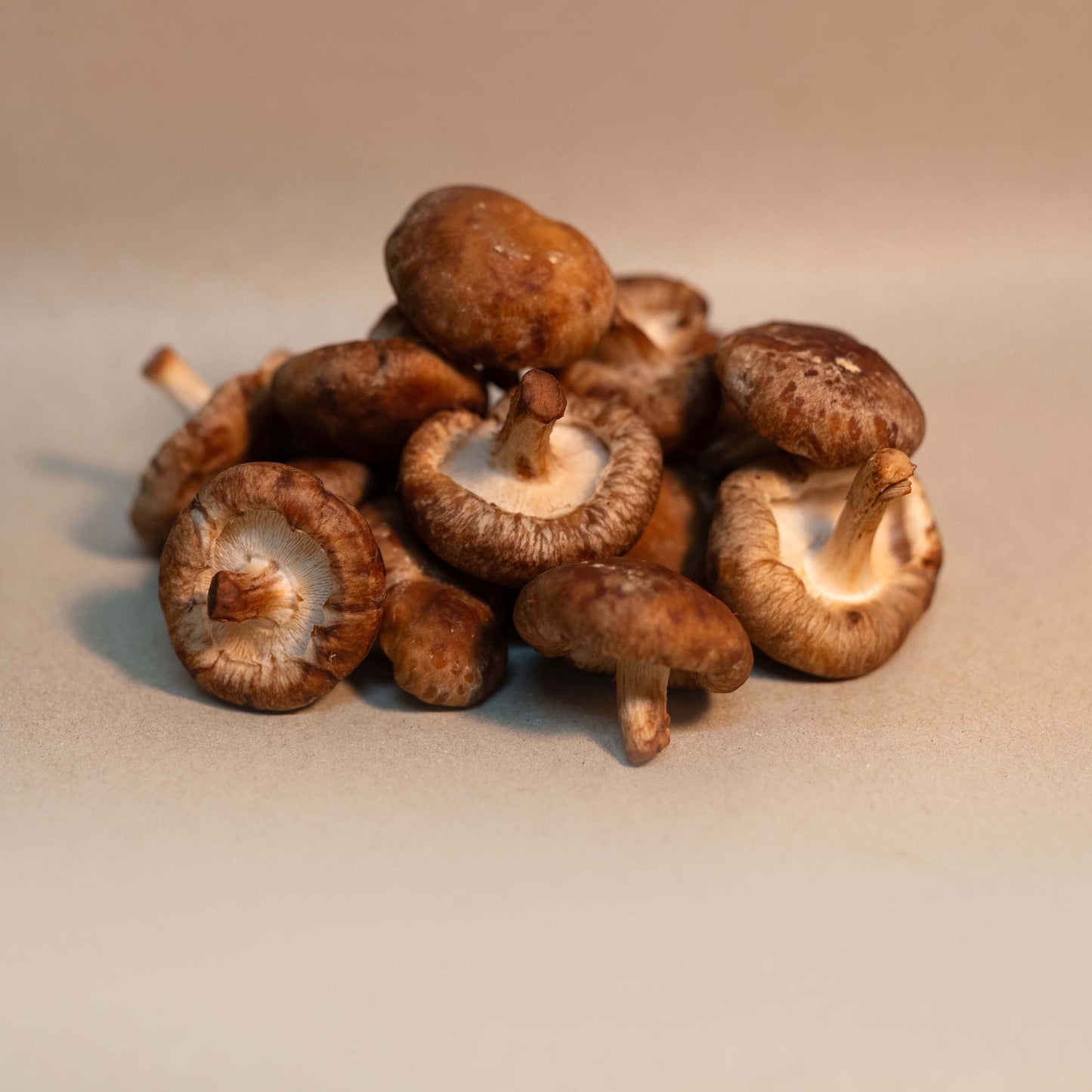 Organic shiitake mushrooms