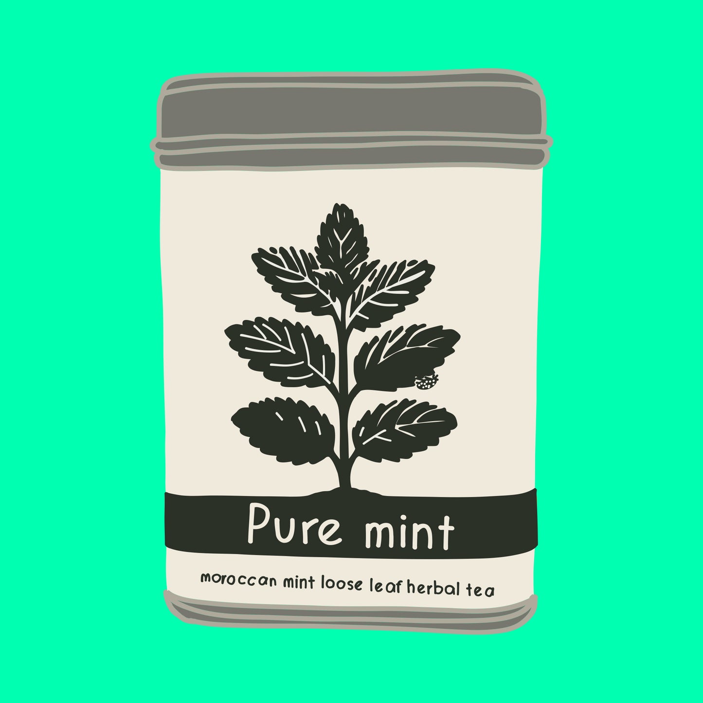 Moroccan mint loose leaf tea