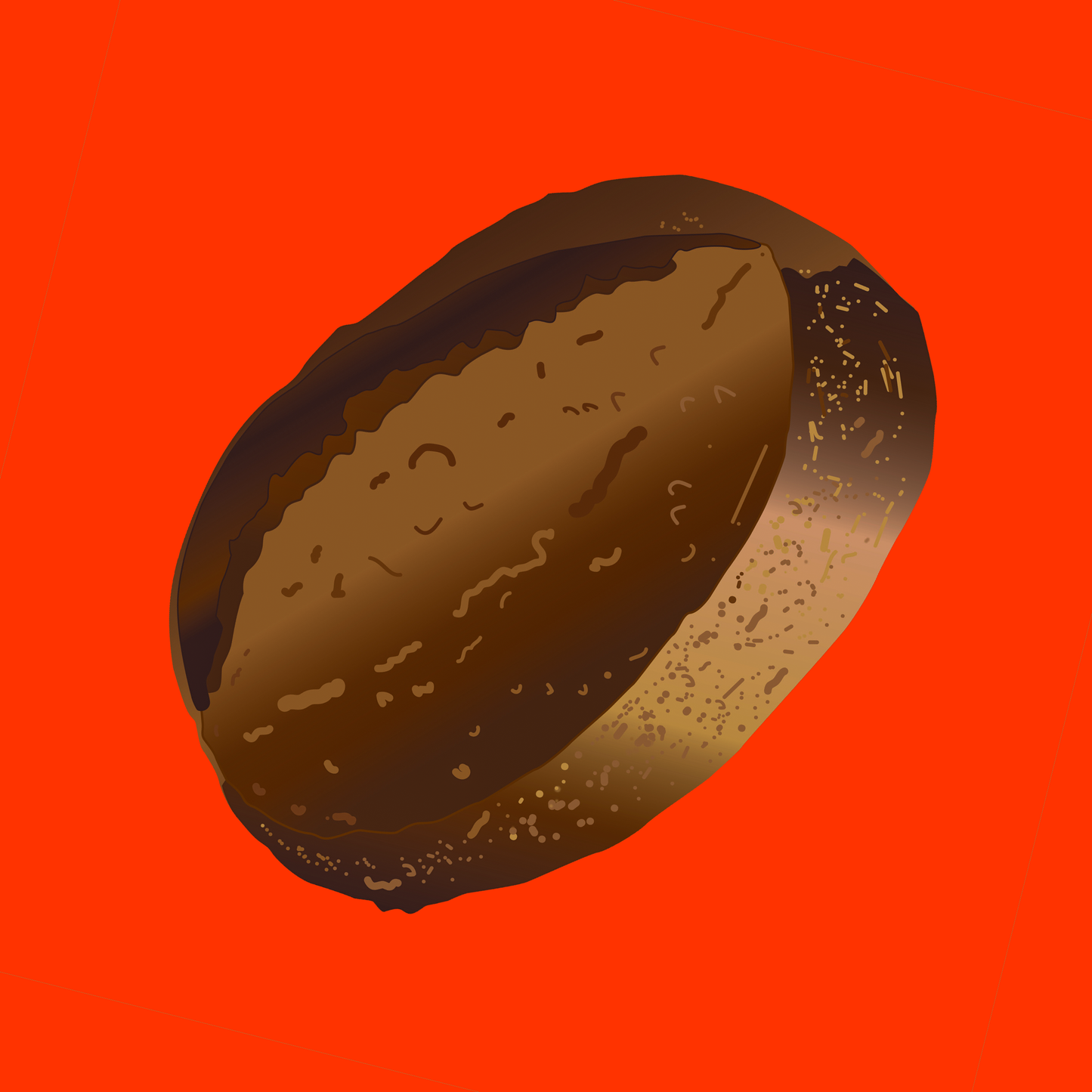 Organic wholemeal sourdough