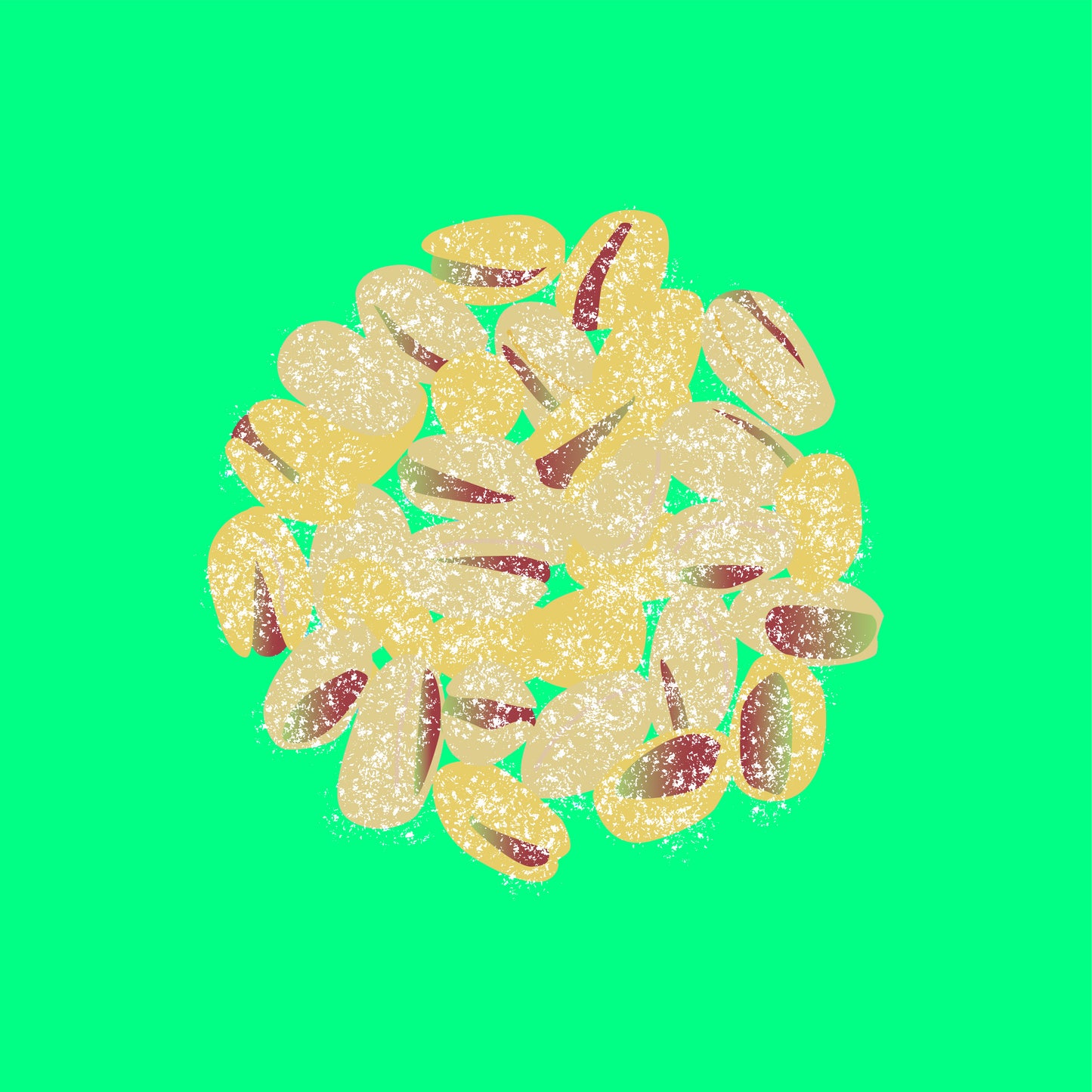 Organic roasted and salted pistachios