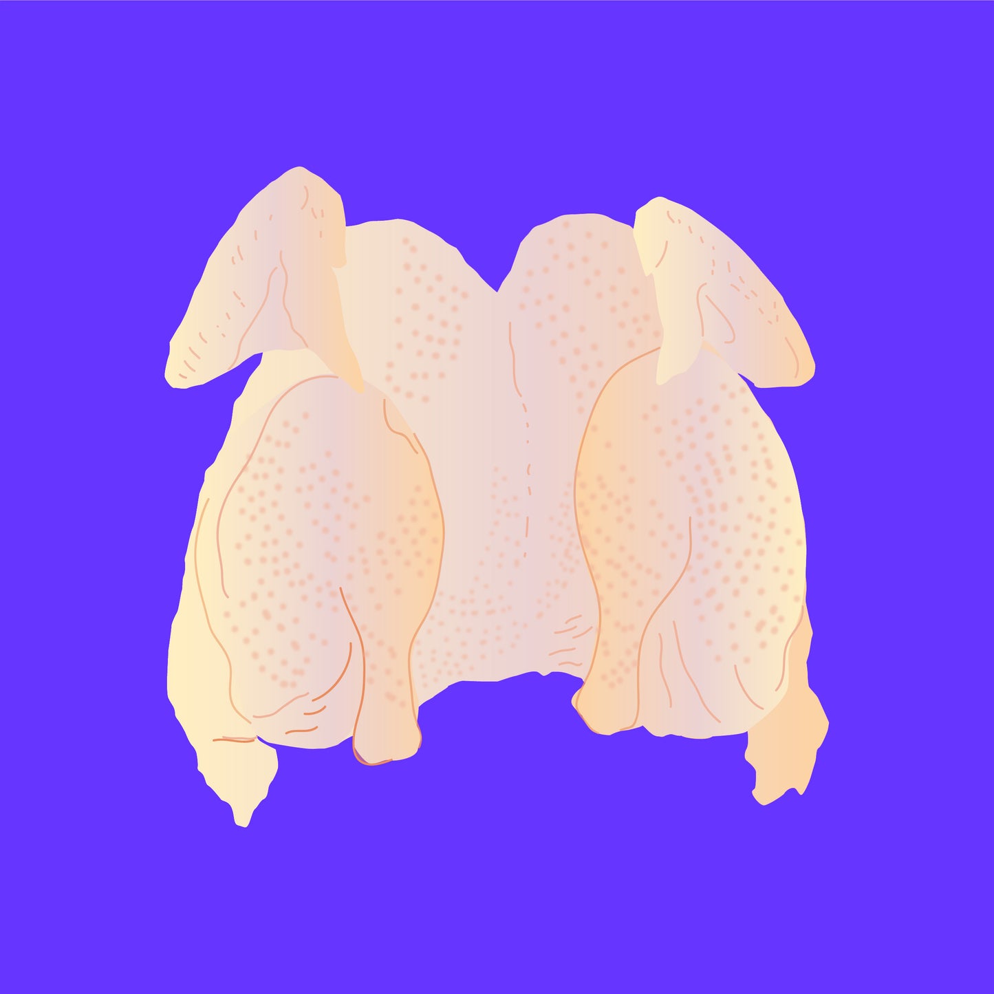 Organic spatchcock chicken