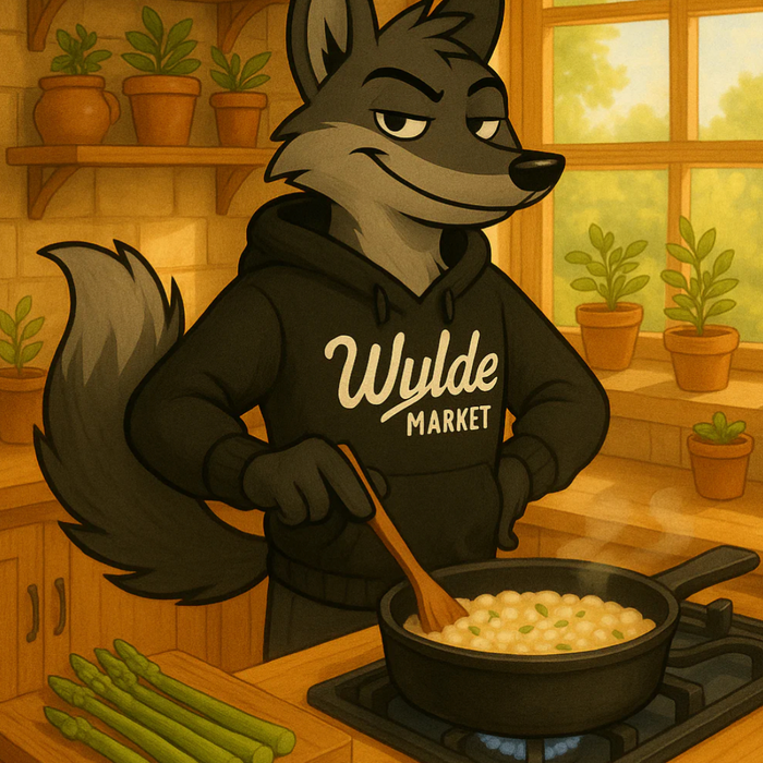 Asparagus risotto!