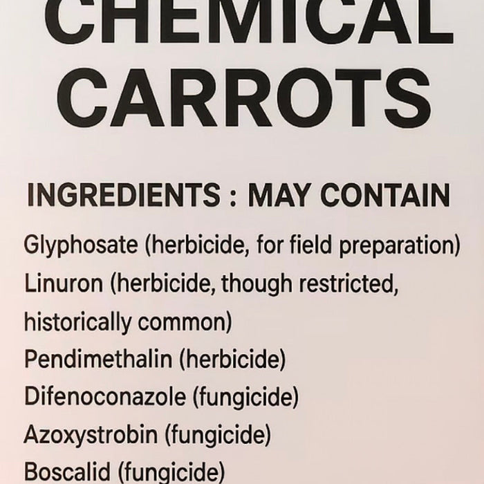 Wylde about....Chemical Carrots.