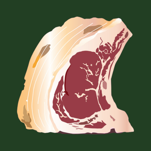 Christmas pasture fed organic sirloin wing rib of beef ++