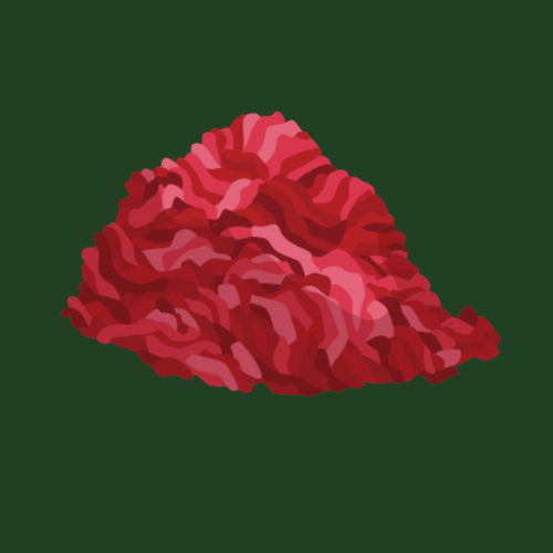 Christmas organic plain sausage meat