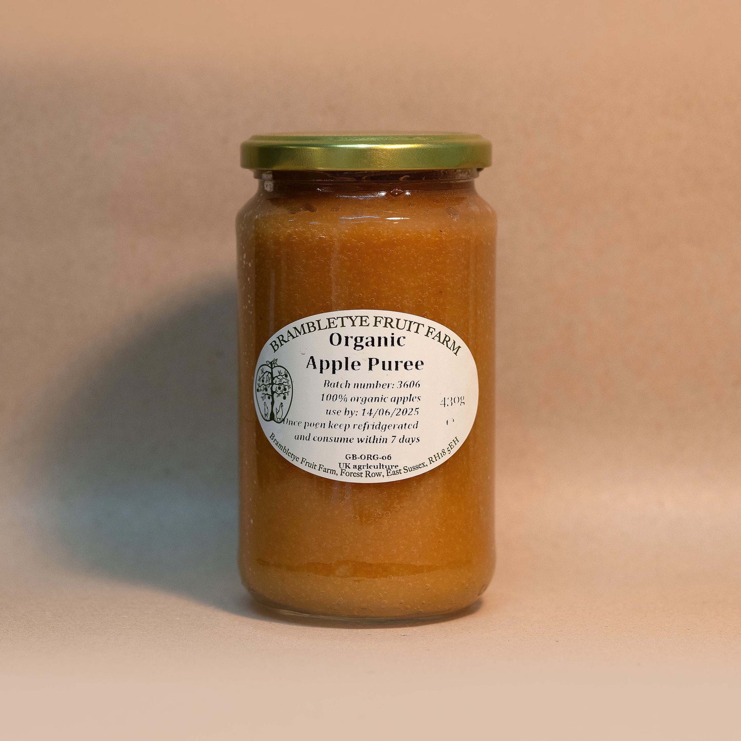 Biodynamic Organic Apple Puree