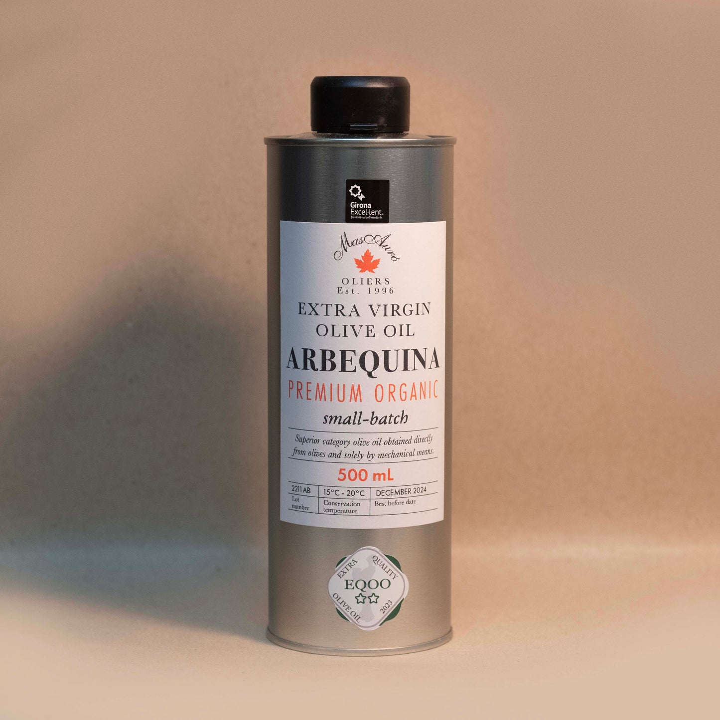 Arbequina - Organic Extra Virgin Olive Oil