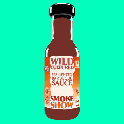 Organic fermented barbecue sauce