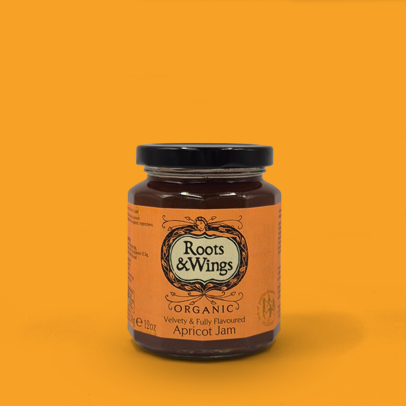 Organic apricot jam