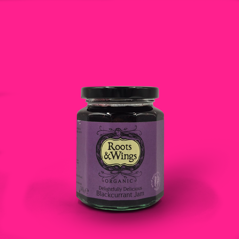 Organic blackcurrant jam