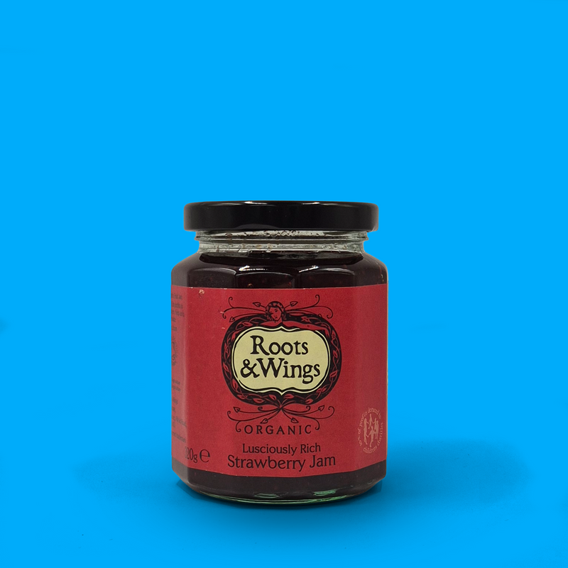 Organic strawberry jam
