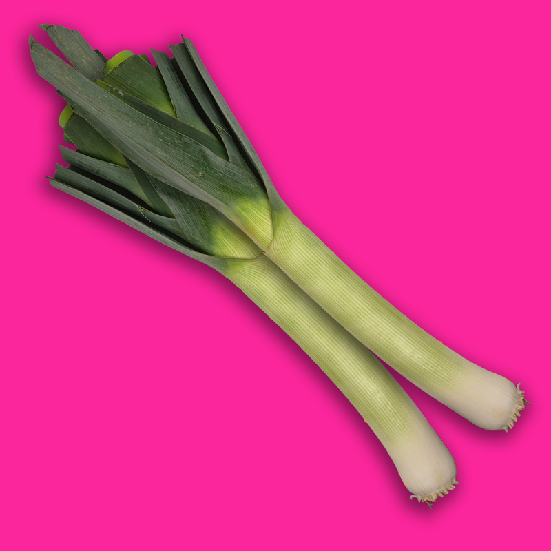 Organic leeks