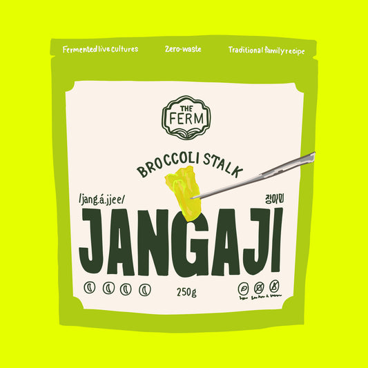 Broccoli stalk jangaji pickle
