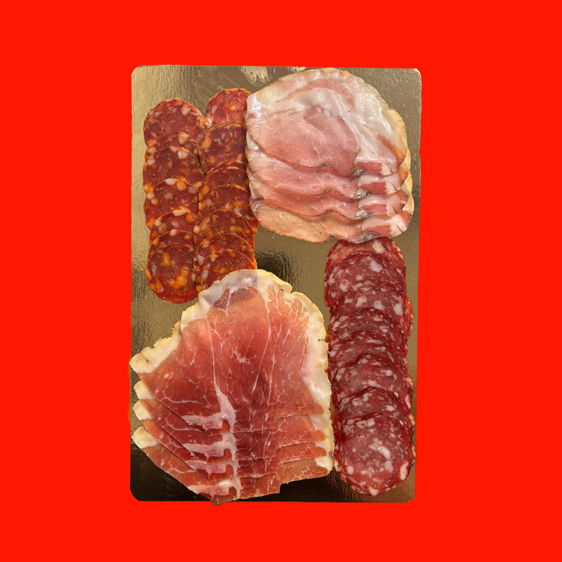 Christmas organic charcuterie selection