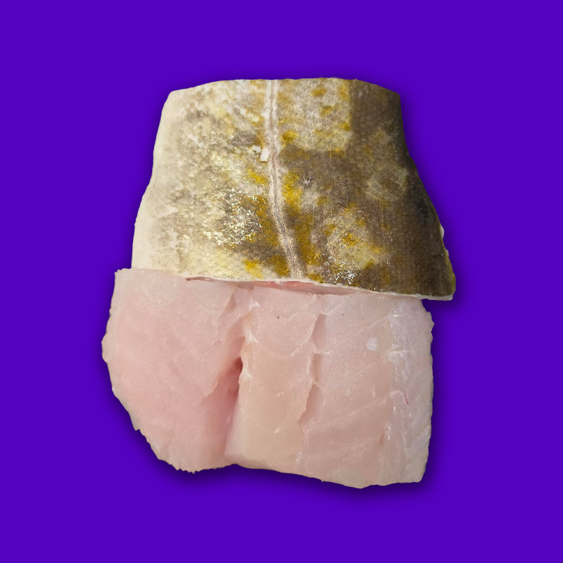 Frozen wild cod fillets