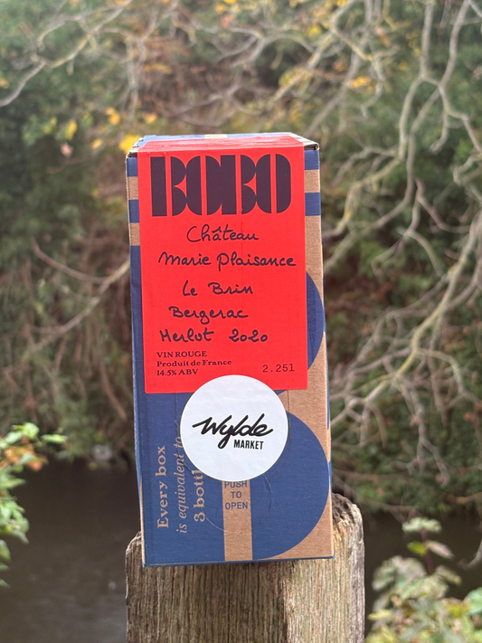 Organic red wine, Château Marie Plaisance Le Brin Bergerac