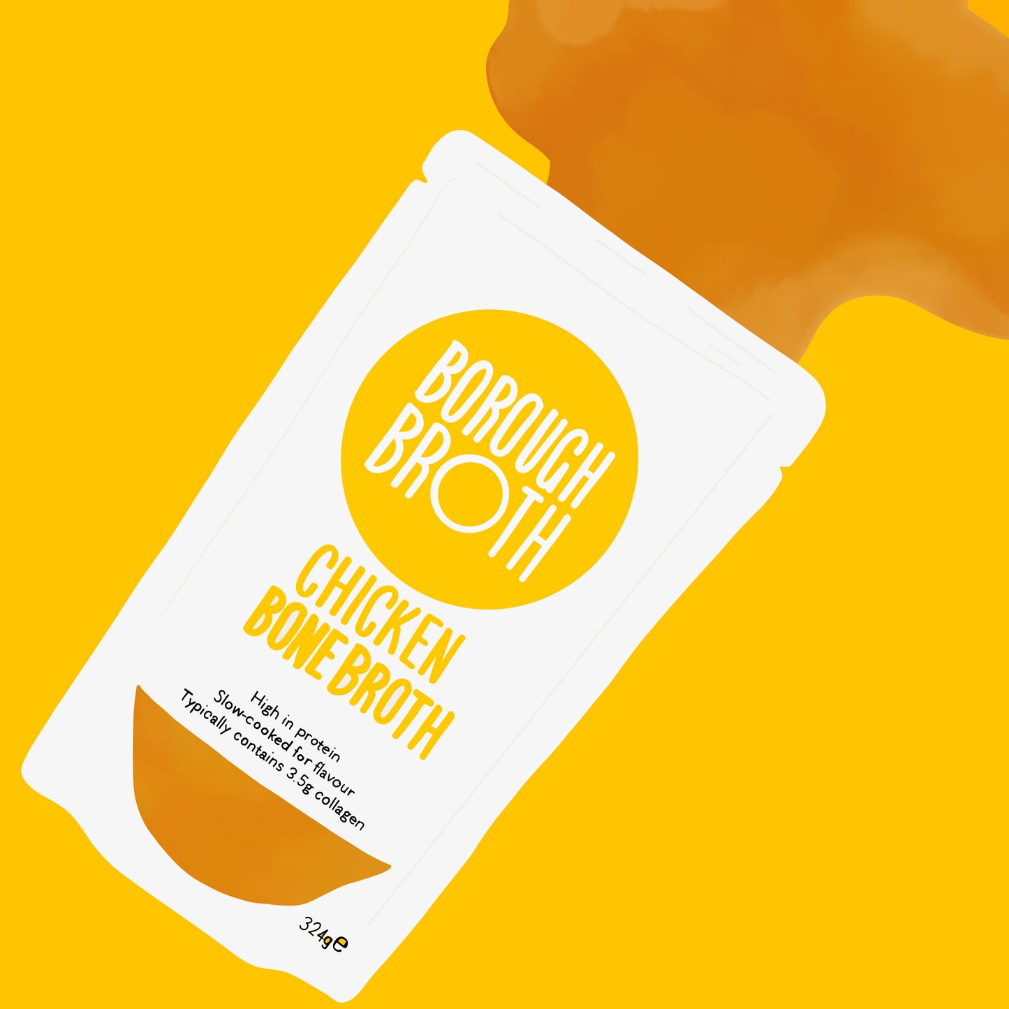 Organic chicken bone broth