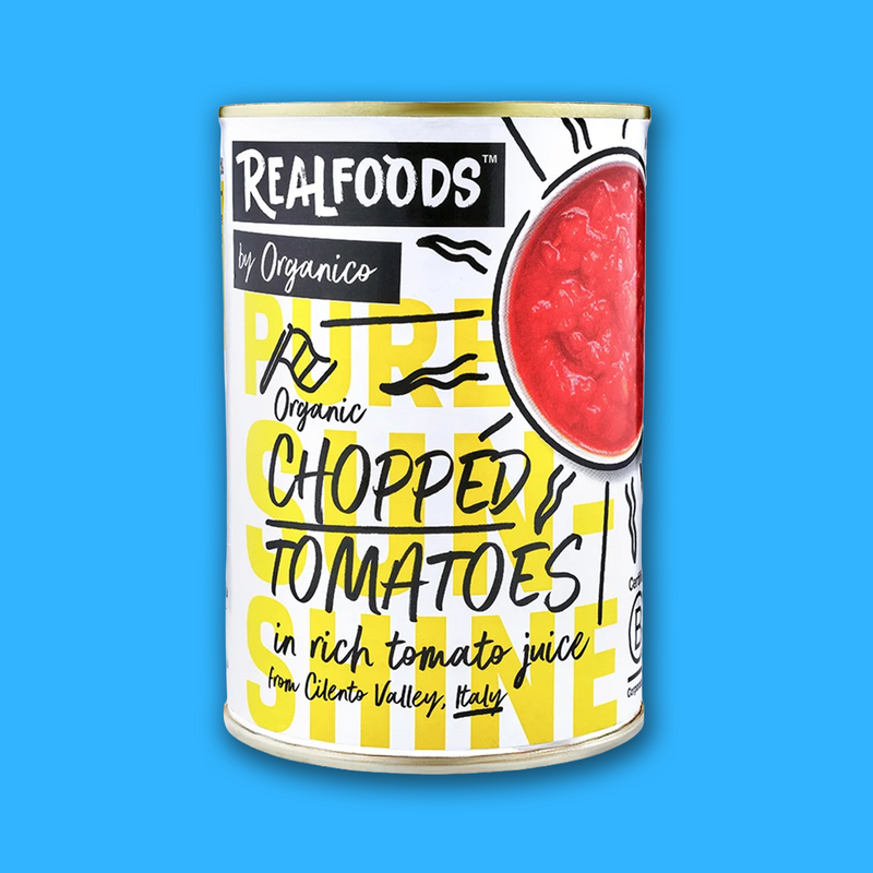 Organic chopped tomatoes