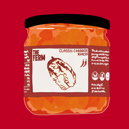 Napa cabbage kimchi