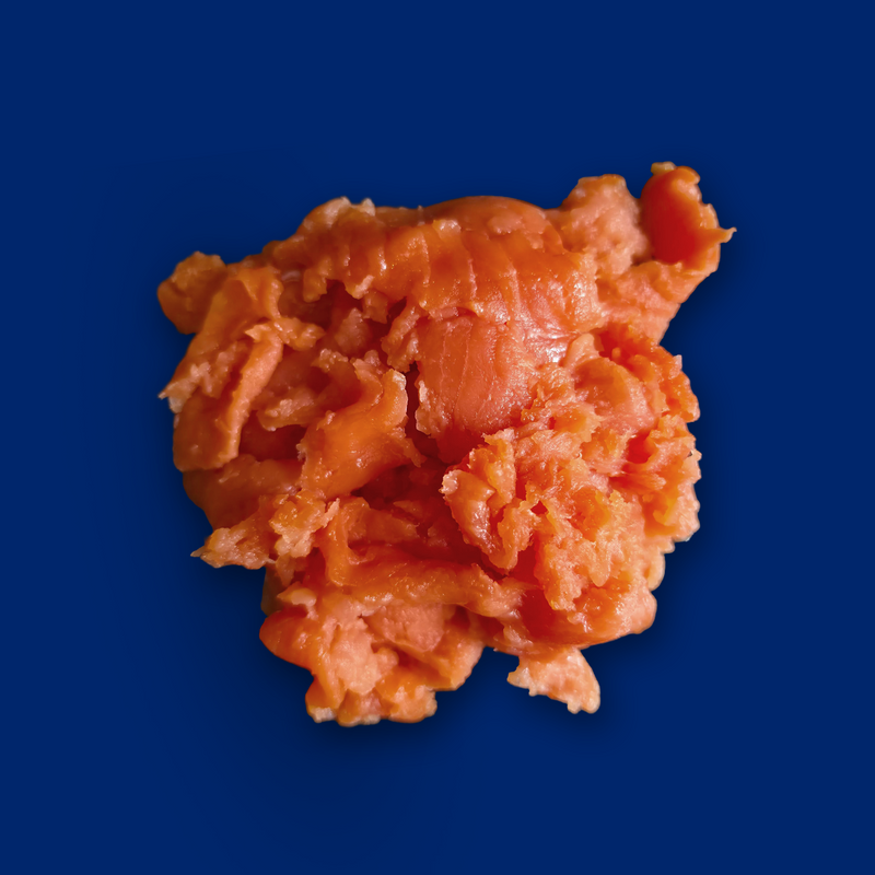 Frozen wild Alaskan coho tartare