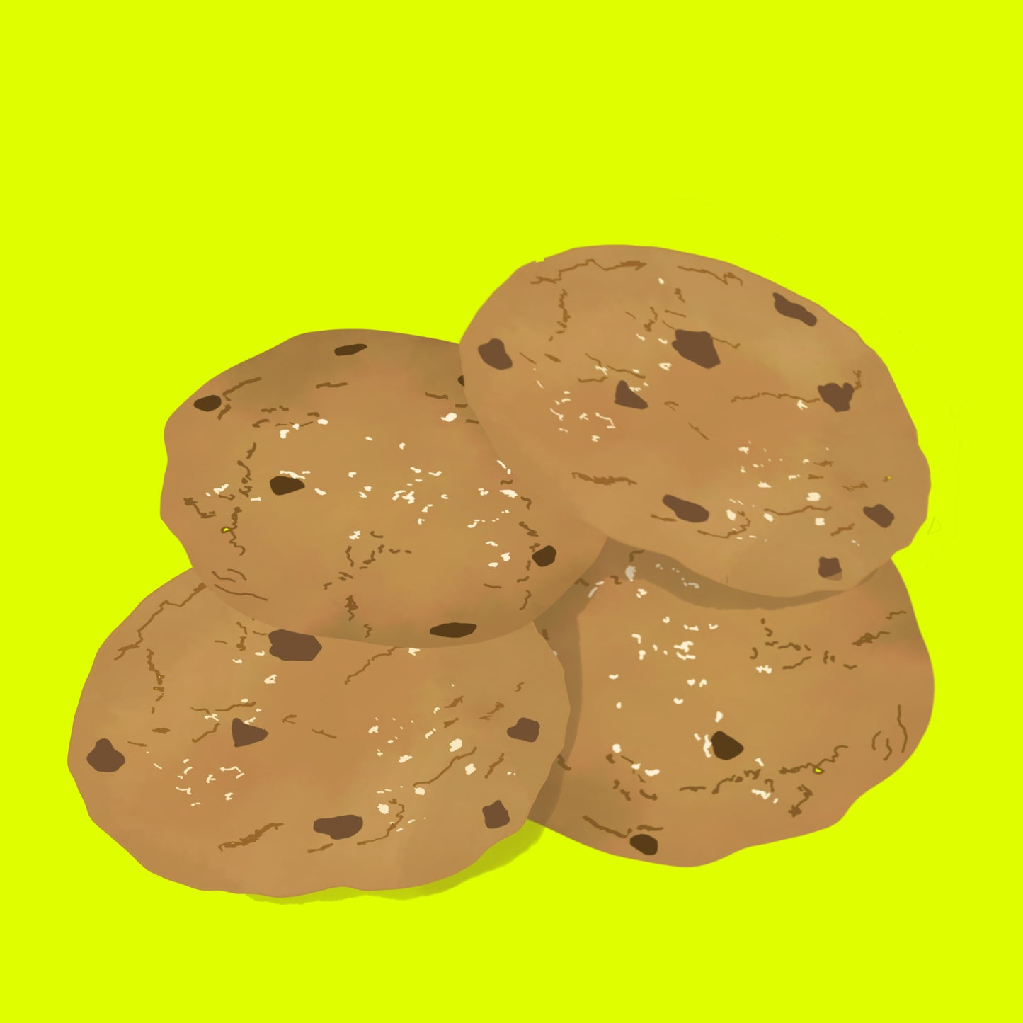 Milk chocolate chip cookies