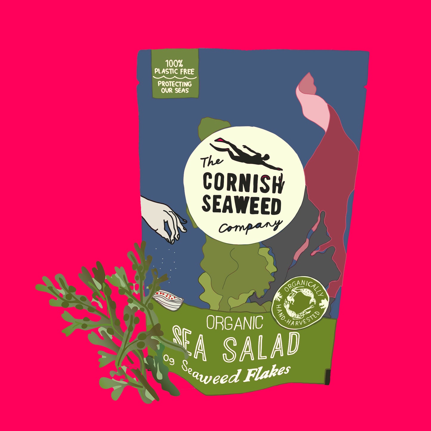 Wild sea salad