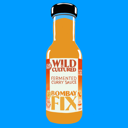 Organic fermented curry sauce