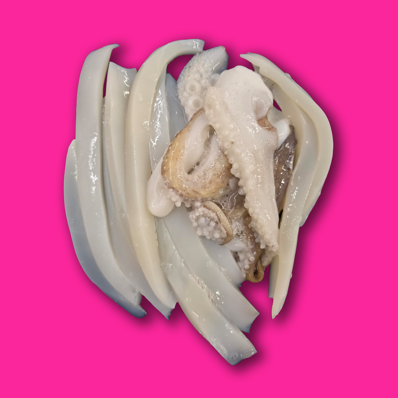 Frozen wild cuttlefish
