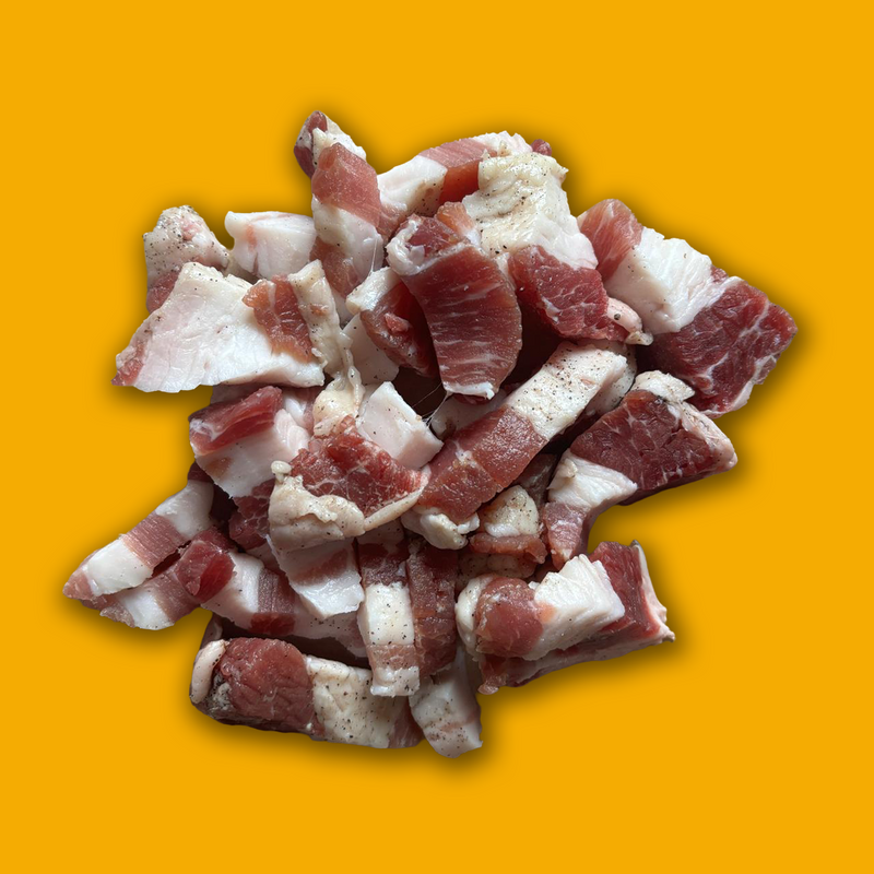 Nitrate free organic smoked bacon bits