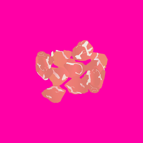 Organic diced pork