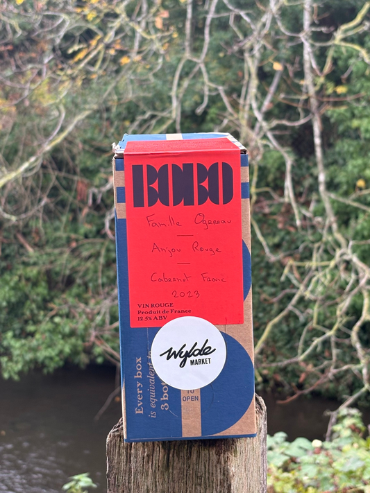 Organic red wine, Famille Ogereau Anjou Cabernet Franc