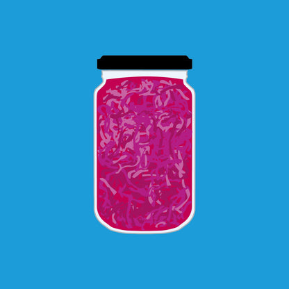 Beetroot sauerkraut