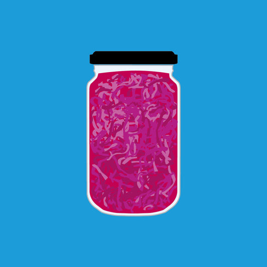 Beetroot sauerkraut