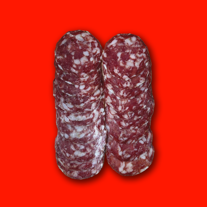 Christmas organic finocchiona salami