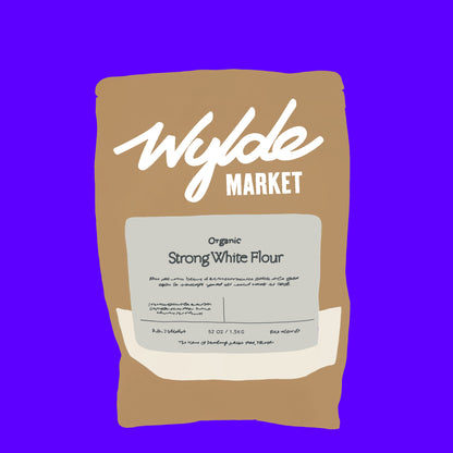 Organic strong white bread flour