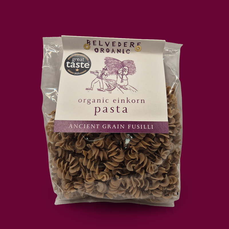 Organic einkorn fusilli