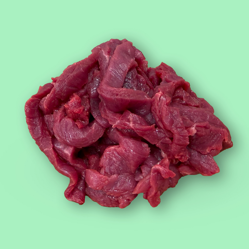 Pasture fed organic stir fry strips