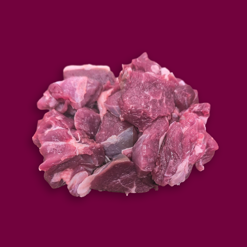 Organic diced goat