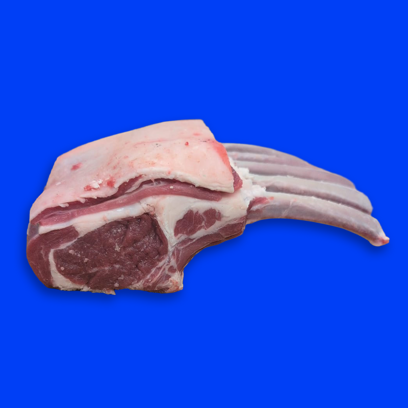 Pasture fed organic rack of lamb