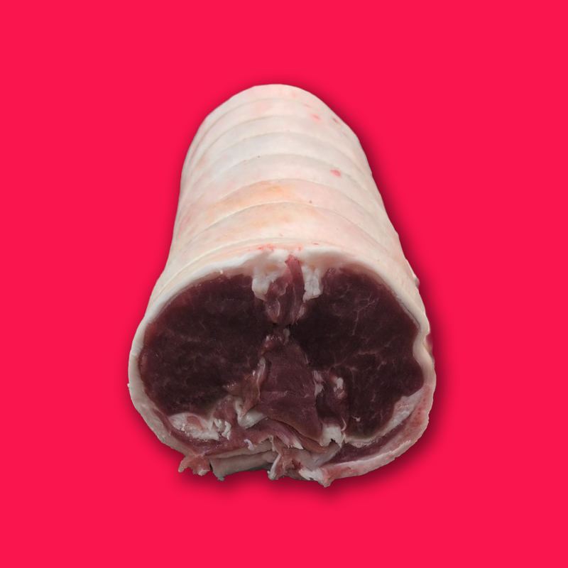 Pasture fed organic rolled loin of lamb