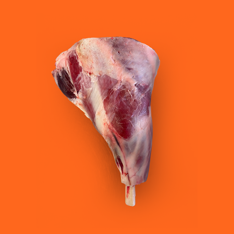 Pasture fed organic conversion mutton leg