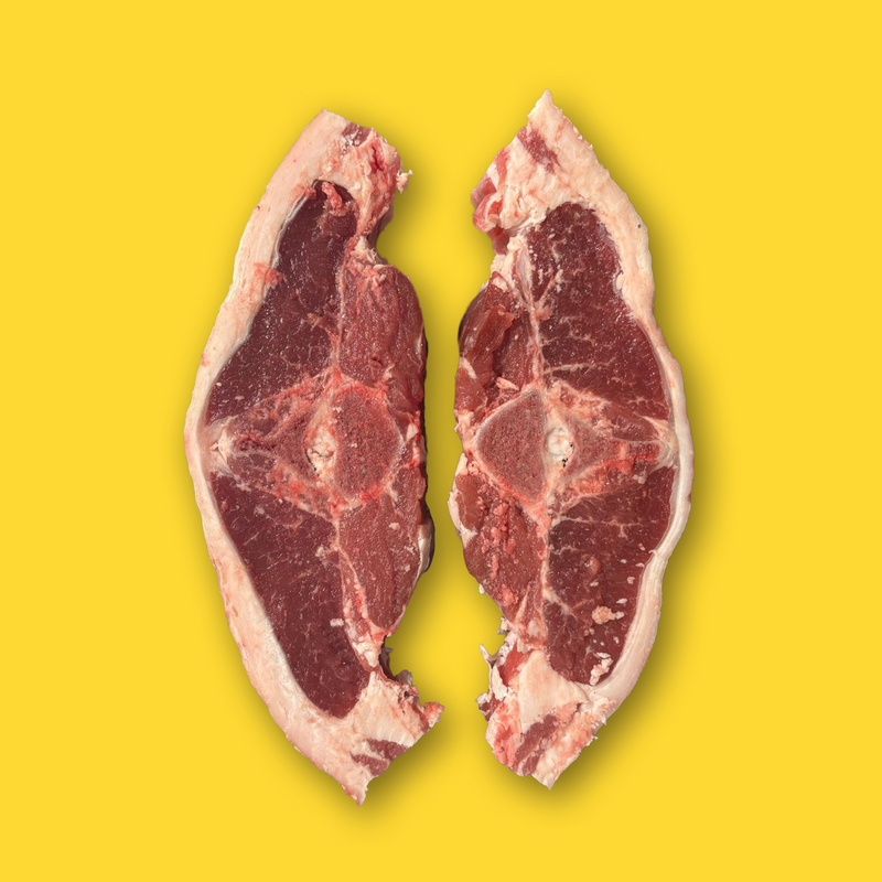 Pasture fed organic lamb Barnsley chop